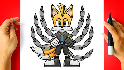 Como Desenhar O Tails Nine Como Dibujar A Tails Nine Sonic Prime