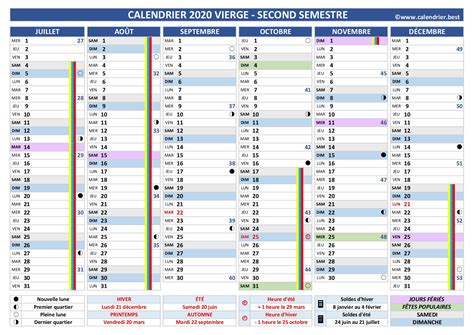 Calendrier 2021 A Imprimer Par Semestre Calendrier Lunaire