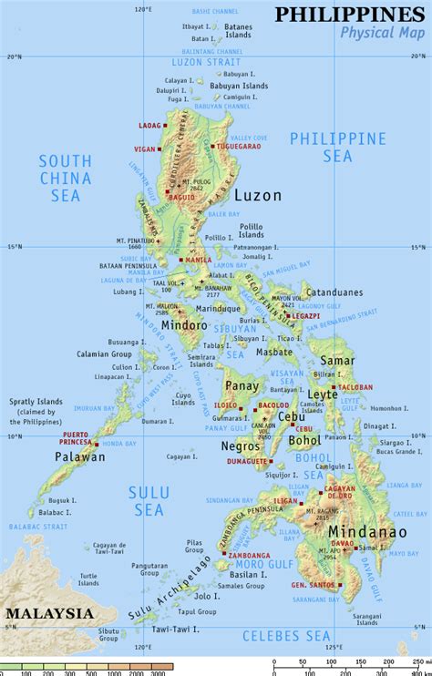 Filipinas Mapas Geográficos Das Filipinas