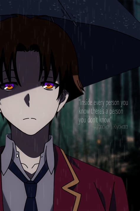 Kiyotaka Ayanokouji Anime Classroom Of The Elite Quotes Hd Phone