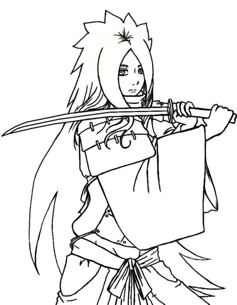 Madara Uchiha Outlines By Psychomariku On Deviantart