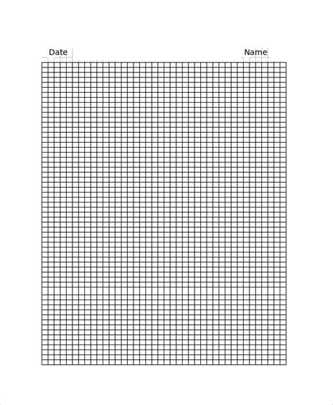 Free 26 Sample Graph Paper Templates In Pdf Ms Word Excel Psd