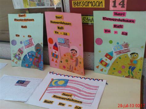 Program Integrasi Pendidikan Khas Kad Kemerdekaan Sempena Hari