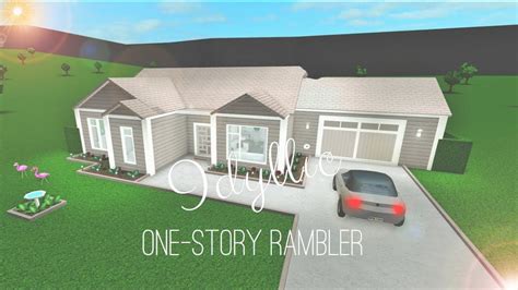 1 Story House Design Bloxburg Cottage House Designs Build A House