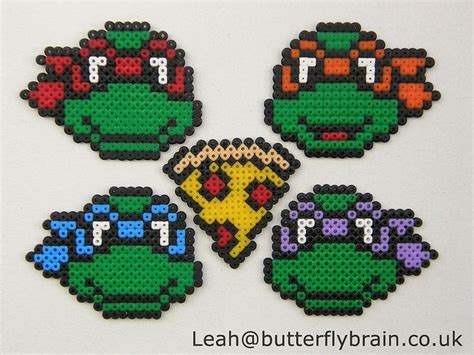 Teenage Mutant Ninja Turtles Hama Bead Sprites Hama Beads Patterns