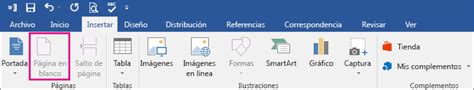 Insertar Una Página En Blanco Word