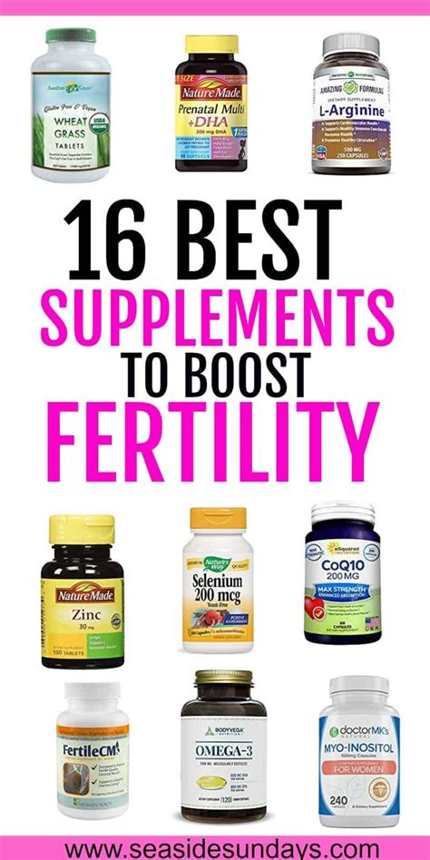 Top testosterone supplements for 2019. 16 Fertility Boosting Vitamins For Women Trying To Conceive