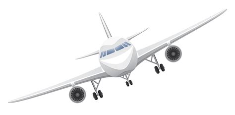 Download transparent white background png for free on pngkey.com. White Airplane Transparent PNG Vector Clipart | Gallery ...