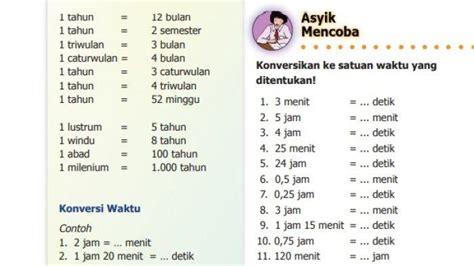 Kunci Jawaban Matematika Kelas Halaman Cara Menghitung Satuan