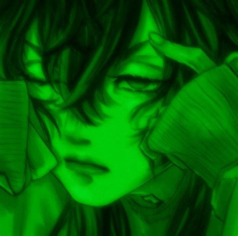 Green Pfp 🍏💚 In 2023 Green Aesthetic Aesthetic Anime Green