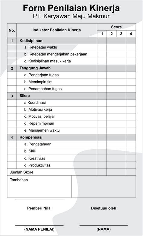 Contoh Laporan Evaluasi Kinerja Karyawan Dan 5 Metodenya