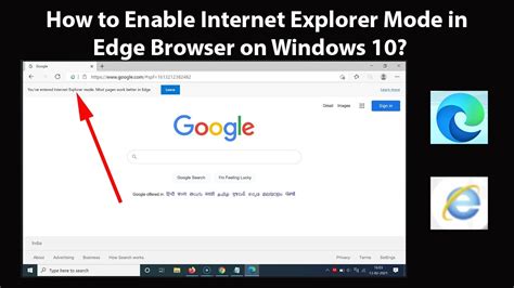 How To Enable Internet Explorer Mode In Edge Browser On Windows 10