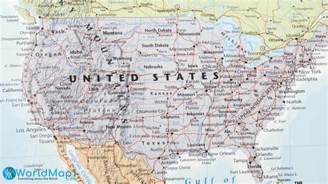 Us Interstate Highway Map With Major Cities