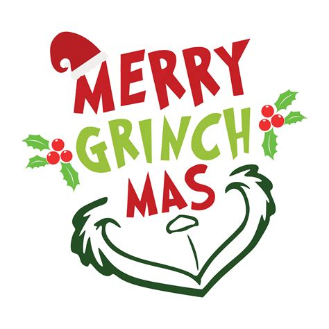 Merry Grinchmas Png Transparent Images