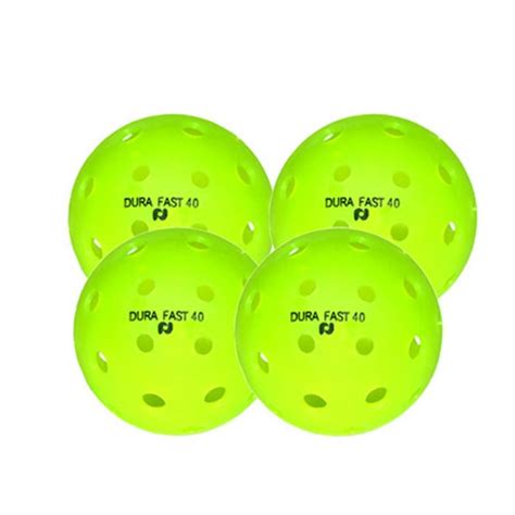 Dura Fast 40 Outdoor Pickleball 4 Pack Midwest Sports