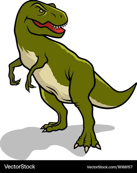 Dinosaur 002 Royalty Free Vector Image Vectorstock