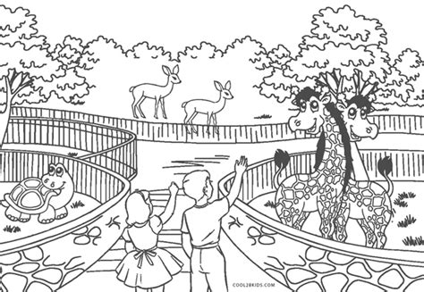 Coloriages Zoo Coloriages Gratuits à Imprimer