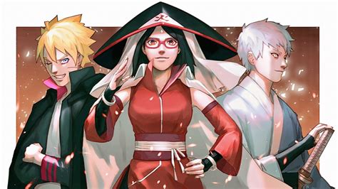 Boruto And Sarada Wallpaper Hd Anime Wallpaper