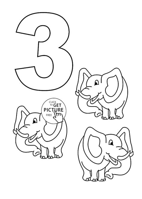 Number 1 Coloring Pages For Preschoolers At Getdrawings Free Download