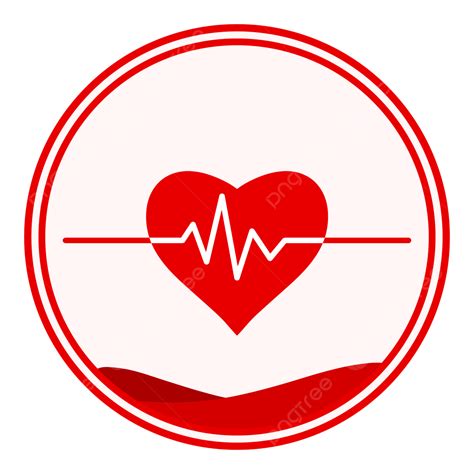 Red Heart Beat Icon Heart Health Icon Png Transparent Clipart Image