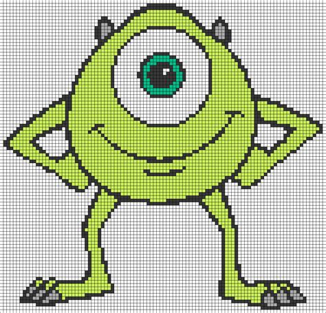 Pixel Art Monsters Inc