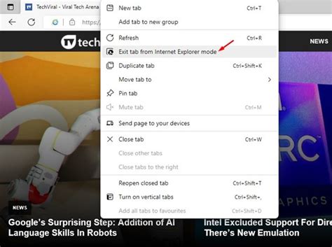 How To Enable Internet Explorer Ie Mode In Microsoft Edge Techviral