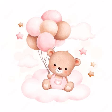 Teddy Bear Clipart Bear Png Baby Bear Png Baby Shower Art Clipart The