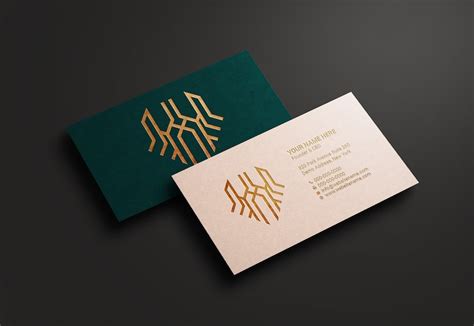 Premium Psd Modern And Luxury Business Card Mockup