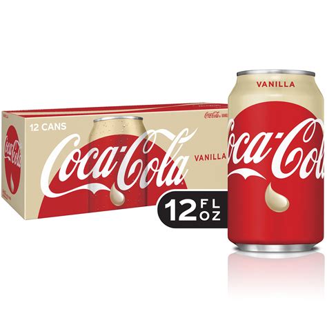 Coca Cola Soda Vanilla 12 Fl Oz 12 Count