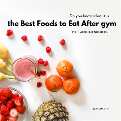 Post Workout Nutrition Best Foods To Eat After Gym