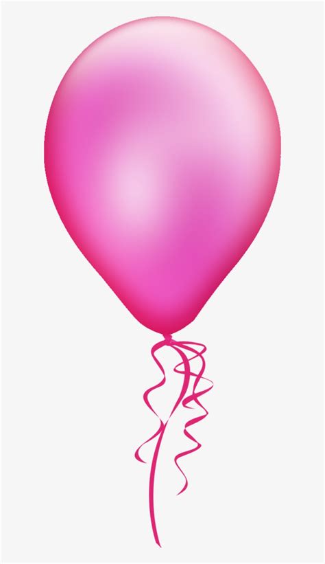 Balloon Png In Pink Color Pink Balloon Transparent Background PNG