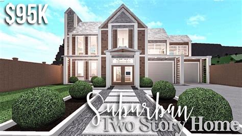 Two Story House Bloxburg Floor Plans