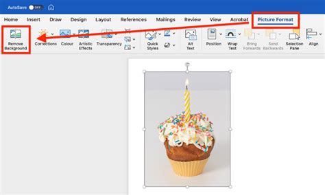 How To Remove Background From Picture In Word