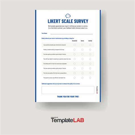 27 Free Likert Scale Templates Examples Word Excel PPT 47 OFF