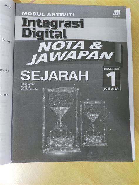 Jawapan Modul Aktiviti Mesra Digital Sejarah Tingkatan 4 Bab 4