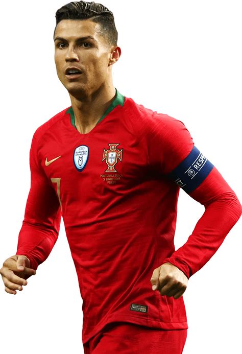 After winning the nations league title, cristiano ronaldo was the first player in history to conquer 10 uefa trophies. Cristiano Ronaldo football render - 53923 - FootyRenders