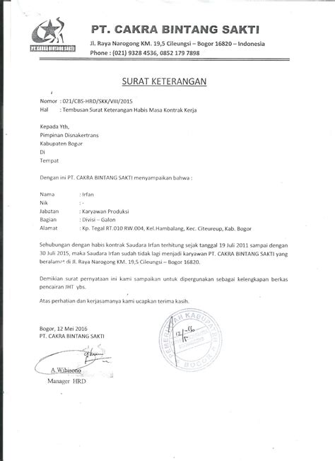 Contoh Surat Referensi Untuk Pencairan Bpjs Delinewstv