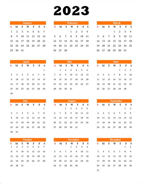 2023 Printable Monthly Calendar 2023 Calendar 2023 Printable Porn Sex