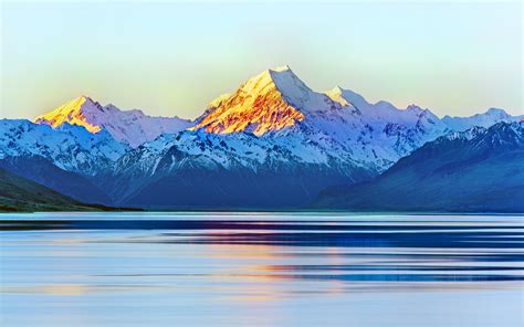 Aoraki Mount Cook New Zealand 5k Wallpapers Hd Wallpapers Id 19642