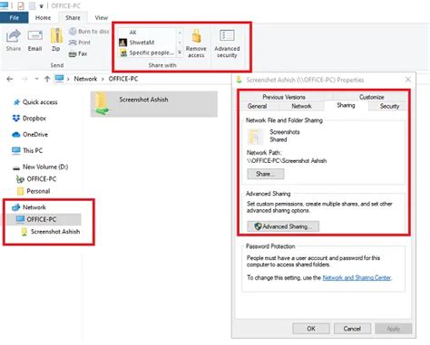 How To Share Files And Folders Over A Network In Windows 1110