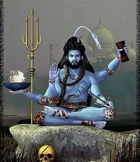 Mahakaal Hd Wallpaper Lord Shiva Painting God Illustrations Shiva Art