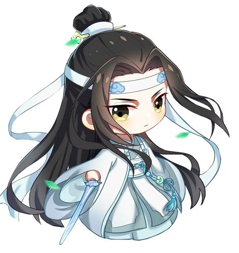 Lan Zhan Render Chibi Mo Dao Zu Shi By Ryuzakyy On Deviantart