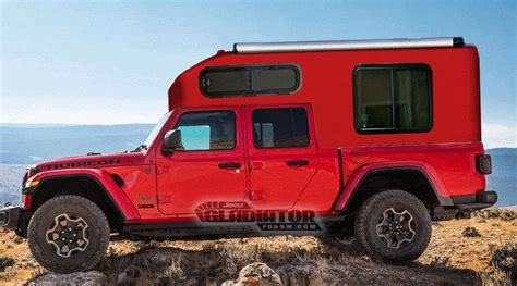 Jeep Gladiator Camper Shell Jeep Farout Camper Rv On The 2021