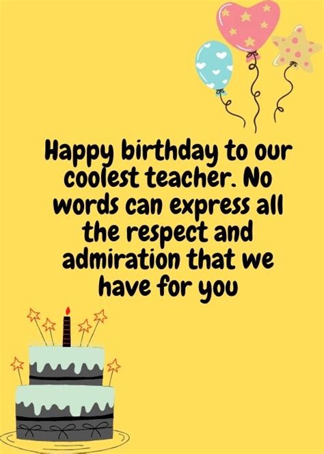 Heart Touching Happy Birthday Teacher Wishes Messages Images Your Hop