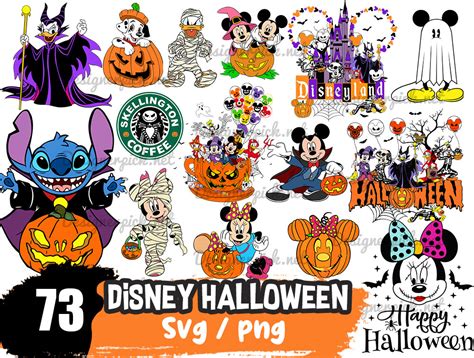 Disney Halloween Svg Bundle Halloween Svg Best Quality Design Bundle