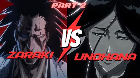 Zaraki Vs Unohana Part 2 Bleach Youtube