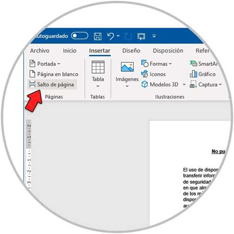 Cómo Insertar Una Hoja En Blanco En Word ️ Solvetic