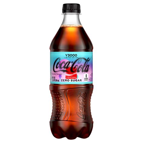 Fresh 20oz Coke Zero Y3000 Brand New Soda Emporium