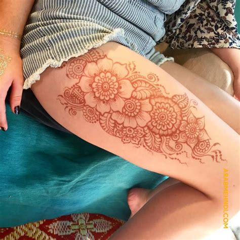 Henna flower in elephant tattoo design. 50 Bollywood Mehndi Design (Henna Design) - October 2019 ...