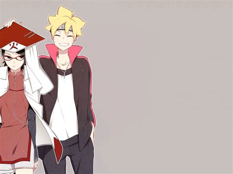 Boruto X Sarada Wallpapers Wallpaper Cave